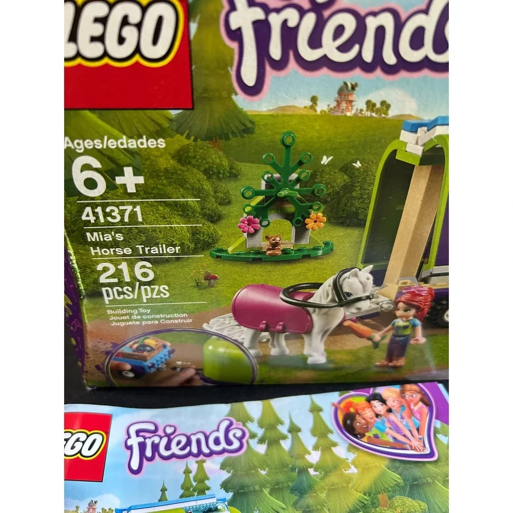LEGO Friends Mia's Horse Trailer 41371 Building Toy Set INCOMPLETE Kidcore